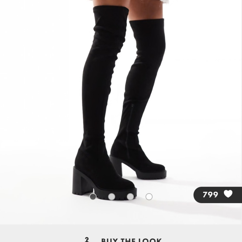 Black Over-the-Knee Boots